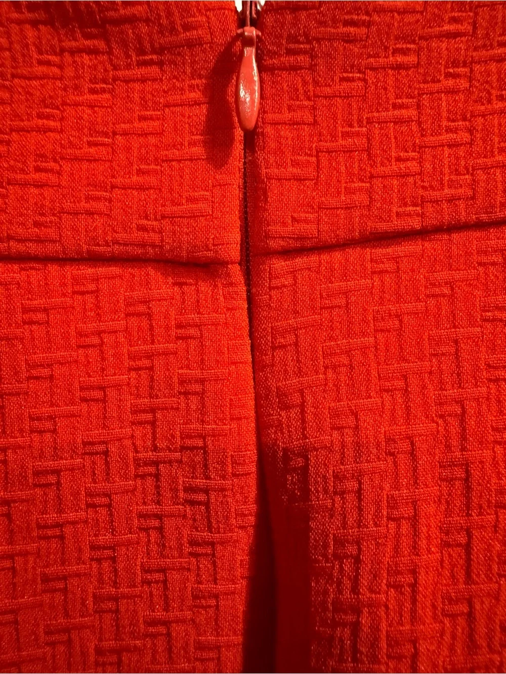 New York & Company Bright Red A-Line Skirt